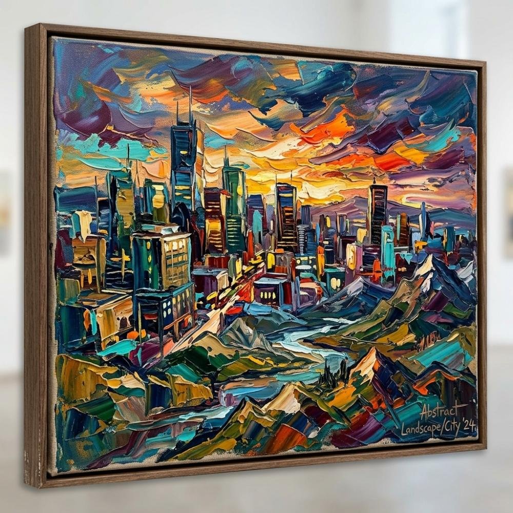 Understanding Abstract Palette Knife Art for Creative Home Styling
