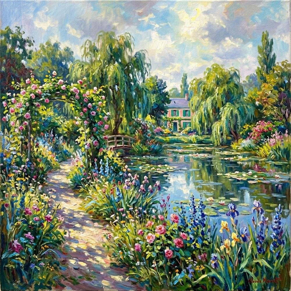 Decorating with Impressionist Oil Canvases for Passionate Decorators