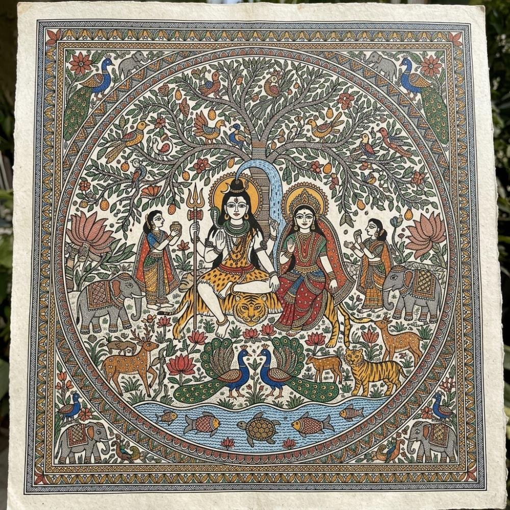 Mastering Madhubani Tribal Art in Contemporary Interior Design
